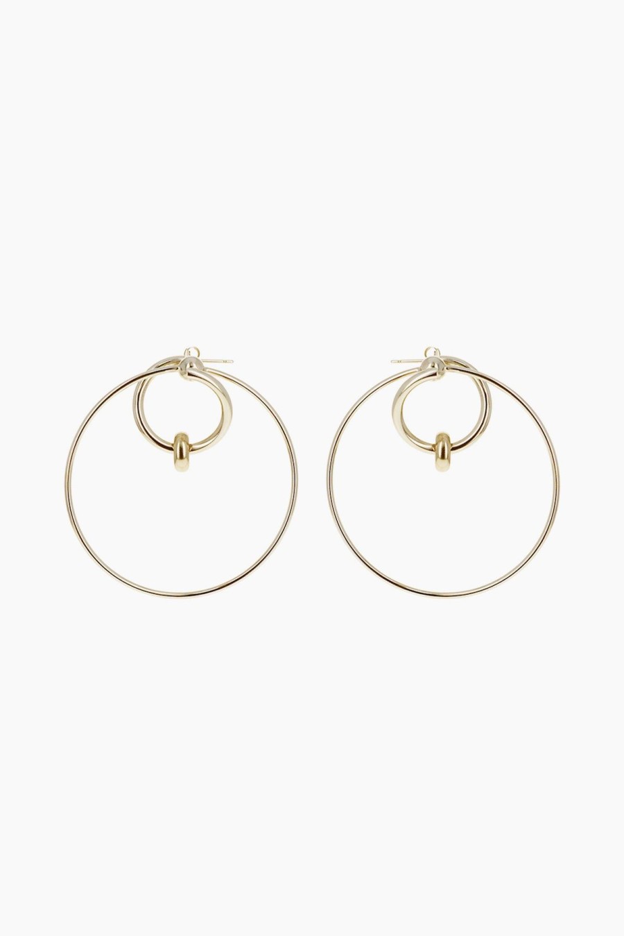 Bijoux Justine Clenquet  | Boucles D'Oreilles Eva Or